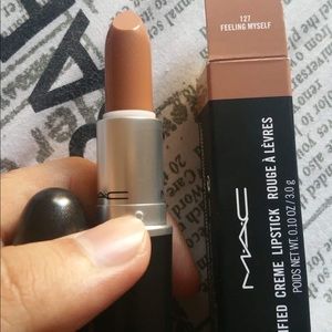 Mac lipstick felling myself